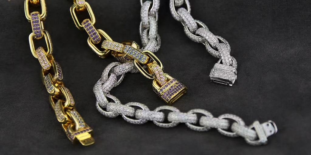 hermes link bracelet necklace chain 8mm