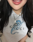 Bathing Ape bape necklace shark WGM ifandco travis scott