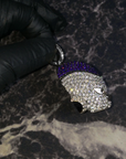 Frieza diamond pendant necklace chain ifandco dragon ball z saiyan dbz