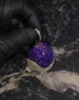 Frieza diamond pendant necklace chain ifandco dragon ball z saiyan dbz