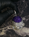 Frieza diamond pendant necklace chain ifandco dragon ball z saiyan dbz