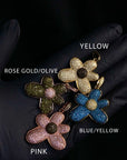 golf le fleur tyler the creator flower boy pendant necklace free chain igor ifandco vvs diamond ben baller
