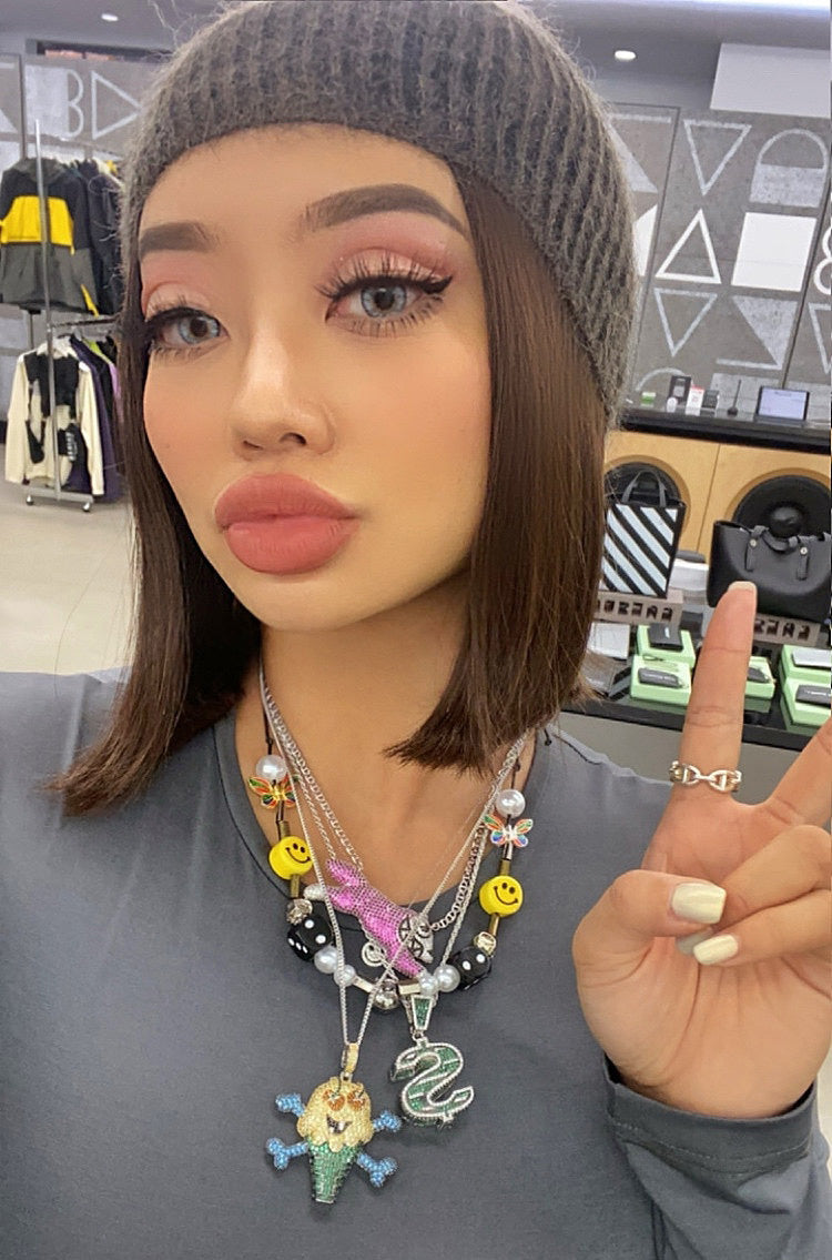 BBC ICECREAM dog Pendant necklace chain Nigo’s Iconic Pieces dollar sign pharrell williams