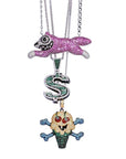 bbc icecream nigo bbc dog pendant necklace chain diamond ifandco gh00o00st 