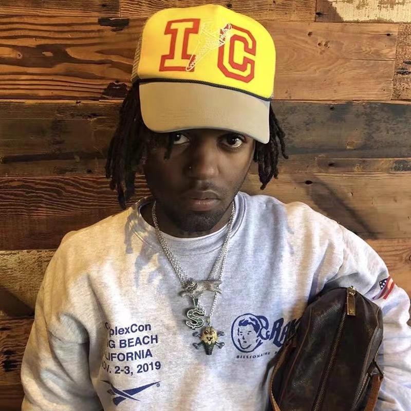 bbc icecream nigo bbc dog pendant necklace chain diamond ifandco gh00o00st 