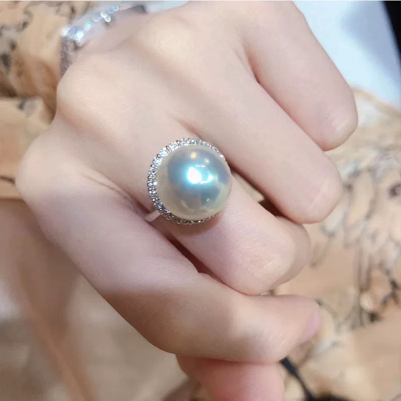 Asap rocky pearl ring discount