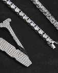 lil uzi VLONE V diamond pendant necklace chain ifadnco