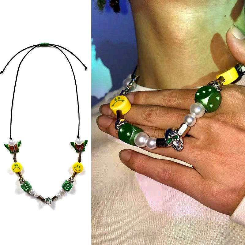 Asap rocky dice necklace Clearance