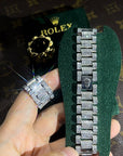 Fully iced Presidential ring - Silver