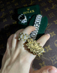 Fully iced Presidential ring - Gold