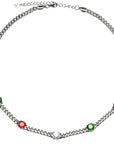 Infinity stone cuban link necklace chain Pharrell jacob & co diamonds necklace grill gemstone rare