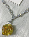 Beyoncé's Tiffany & Co diamond necklace is worth $30 million harpersbazaar.com tiffany yellow diamond necklace beyonce' from The 128-carat yellow diamond was worn by Hepburn during the Breakfast At Tiffany's press tour in 1961, and was seen again on Lady Gaga