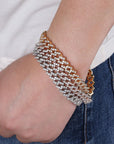 10mm curb cuban link chain necklace vvs diamond kanye west travis scott