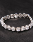 travis scott canary halo two row scott solitaire tennis link bracelet out with kylie jenner AP style kardashian fashion nova shein