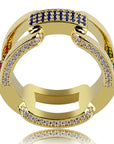 gucci hermes link ring vvs diamond ifandco as seen on drake affordable hip hop jewelry
