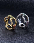 gucci hermes link ring vvs diamond ifandco as seen on drake affordable hip hop jewelry