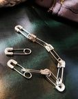 EYEFUNNY アイファニー Diamond safetypin bracelet necklace diamond poggy jbalvin kim jones clot poon