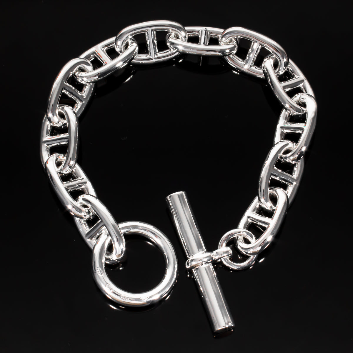 HERMES Chaine d'Ancre bracelet, very large model [ Chaine dAncre ][ 2021-22FW ][ HERMES x Accessories ][ HERMES x Watches &amp; Jewelry ][ HERMES x Bracelets ]