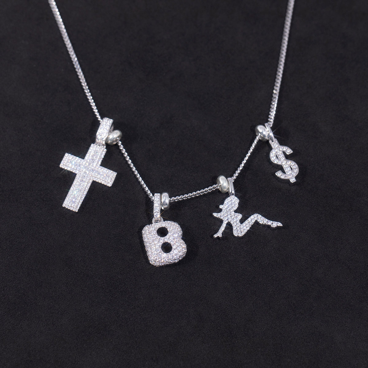greg yuna pico dollar sign money nano jesus pendant necklace chain