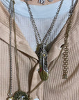 eyefunny アイファニー custom letter diamond alphabet necklace chain
