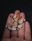 greg yuna pico hamsa nano jesus pendant necklace chain 
