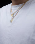 greg yuna pico dollar sign money nano jesus pendant necklace chain