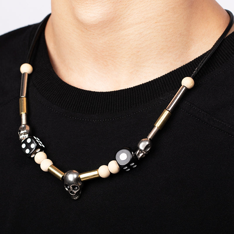 Asap Rocky pearl necklace with beads set – Bijouterie Gonin