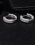 16mm two row fully iced hoop earrings ifandco shopgld high end luxury jewelry diamond
