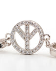 EYEFUNNY アイファニー Diamond safetypin bracelet necklace diamond poggy jbalvin kim jones clot poon