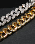20mm cuban link fully iced micro pave diamond travis scott playboi carti asap rocky ian connor vlone vvs