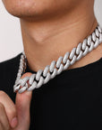 iced encrusted cobra buckle cuban links chain necklace ALYX hero ASAP ROCKY KANYE WEST KID CUDI TRAVIS SCOTT