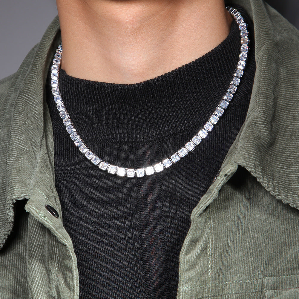 Asscher Cut Diamond Pendant | Asscher Diamond Necklace