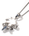 Sonic the Hedgehog Fully Iced diamond Pendant Diamond free necklace chain ifandco