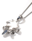 Sonic the Hedgehog Fully Iced diamond Pendant Diamond free necklace chain ifandco