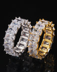Kylie Jenner signature eternity band ring in oval kylie ring diamond