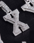 custom alphabet letter bubble nano greg yuna diamond silver white gold celebrity jewelers ifandco