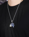 Sonic the Hedgehog Fully Iced Pendant Diamond free necklace chain