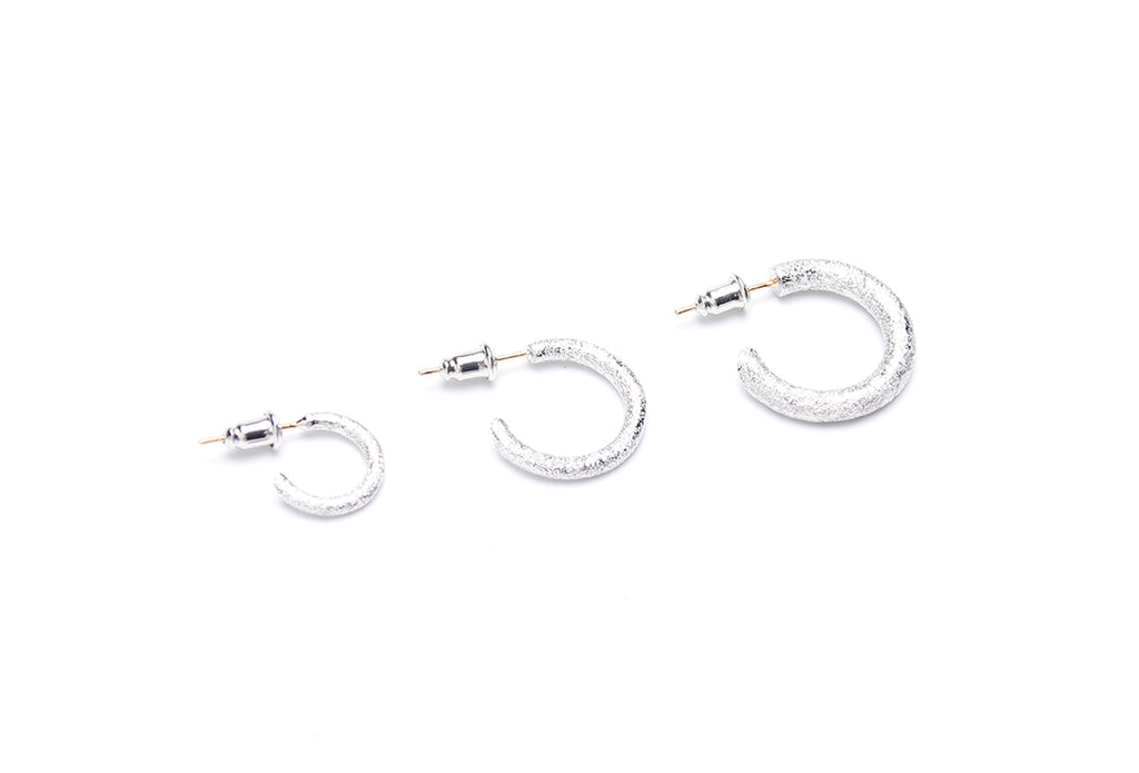 high fashion luxury hoop earrings silver 925 white gold yellow gold coated 18k diamond