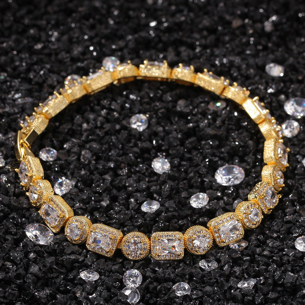 travis scott canary halo one row solitaire tennis link bracelet out with kylie jenner