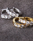 eternity fully iced hoop earrings ifandco shopgld high end luxury jewelry diamond