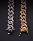 8mm cuban link ben baller ifandco vvs diamond necklace chain shopgld travis scott kylie jenner stormi