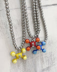 frank diamond Ocean ring sphere legs pendant necklace chain Drake