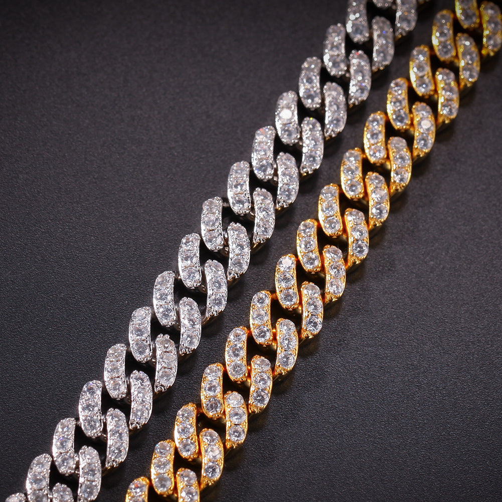 8mm cuban link ben baller ifandco vvs diamond necklace chain shopgld travis scott kylie jenner stormi