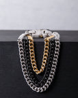 iced encrusted cobra buckle cuban links chain necklace ALYX hero ASAP ROCKY KANYE WEST KID CUDI TRAVIS SCOTT