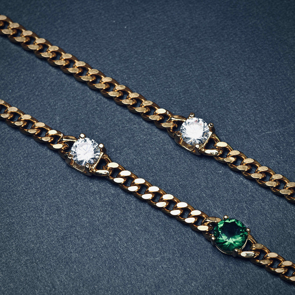 Infinity stone cuban link necklace chain Pharrell jacob & co diamonds necklace grill gemstone rare