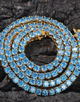 tyler the creator topaz blue tennis links chain buy tyler jewelry ice bling floweboy frank ocean