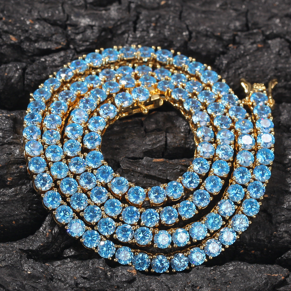 tyler the creator topaz blue tennis links chain buy tyler jewelry ice bling floweboy frank ocean