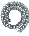 two tone miami cuban link bracelet blueface diamond gold buy travis scott