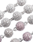 ben baller fully iced diamond beads chain necklace kid kudi