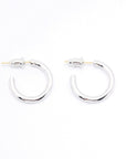 high fashion luxury hoop earrings silver 925 white gold yellow gold coated 18k diamond